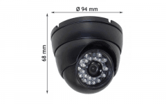 G43544 - CAMERA DOME CMOS 3 6MM 600TVL NOIR