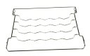 DA75-00351A - ETAGERES POUR BOUTEILLES 510 X 380 MM