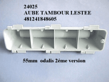 24025 - Aube de tambour lestee 55 mm odalis