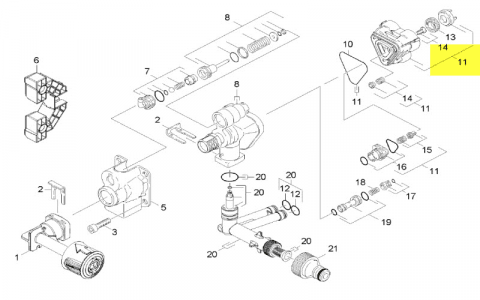 90016930 - KIT DE PIECES DE RECHANGE REPERE 11