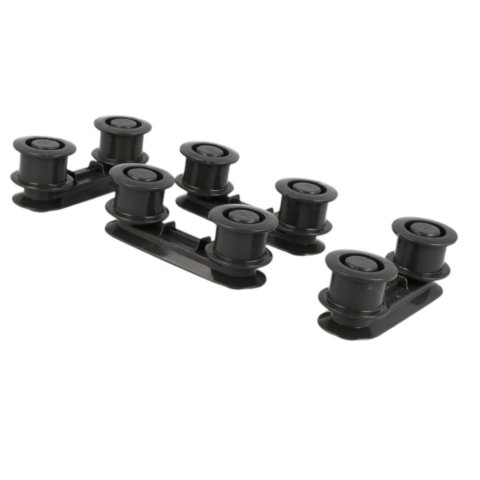 4055260790 - SUPPORT ROULETTES X4 PANIER SUPERIEUR