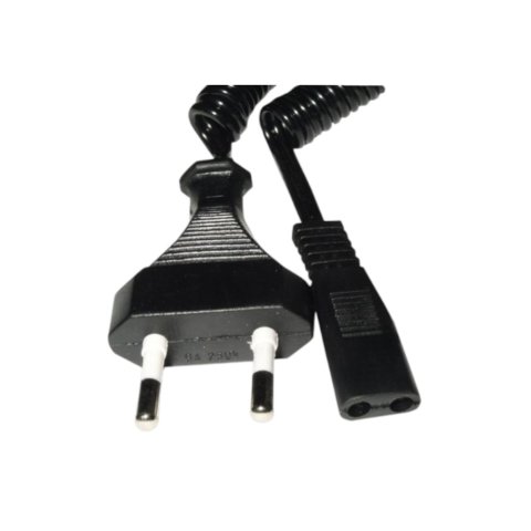 65001750 - CORDON SECTEUR 220 V NOIR POUR BRAUN