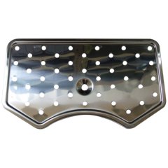 996500026107 - GRILLE PERFOREE INOX REPOSE VERRE