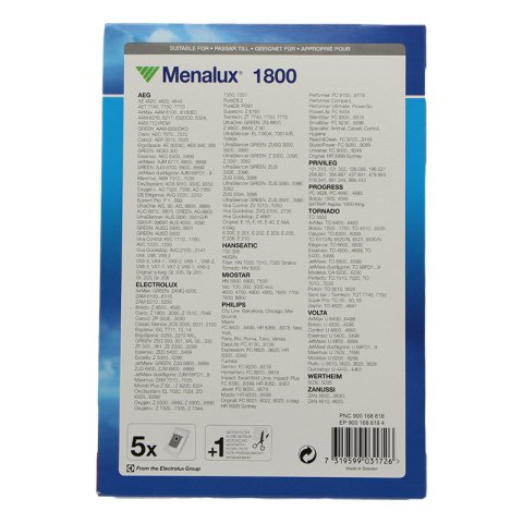 405507374 - SACHET DE SACS ASPIRATEUR S-BAG X5