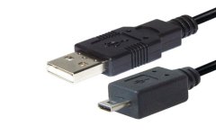 8915691 - CABLE USB MALE 8 PINS MINI USB MALE 2 M
