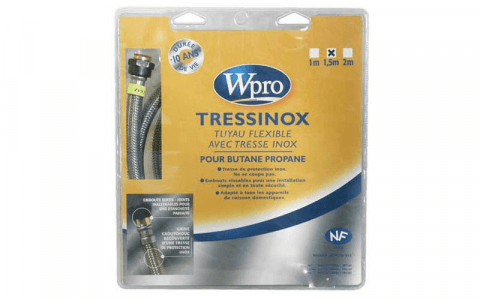 481981729195 - TUYAU BUTANE-PROPANE TRESSINOX 1.5M 10A