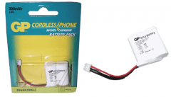 6848408 - Accumulateur 2 4 v 300 mah philips xalio