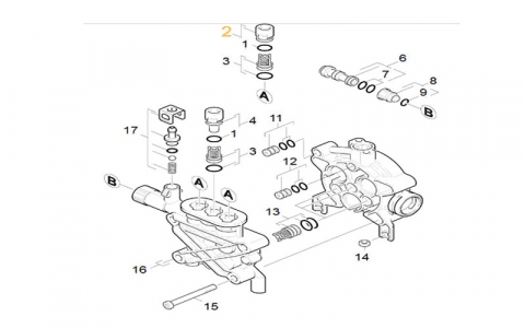 41320100 - BONDE A SOUPAPE COMPLET REP2