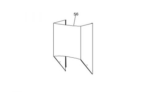 C00117283 - CONDUIT INFERIEURE DE CHEMINEE