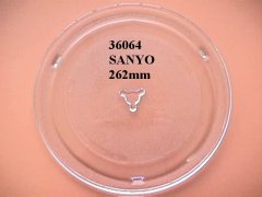 36064 - Plateau micro ondes diametre 262 mm