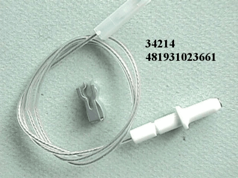 34214 - Bougie a fil + clips whirlpool