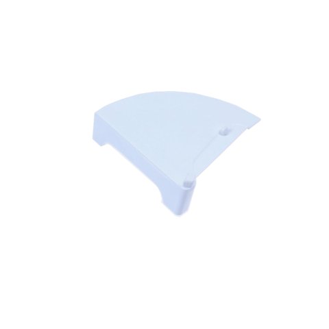 60704110 - SUPPORT LATERAL GAUCHE BLANC DE VISIERE