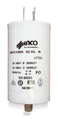 490364 - CONDENSATEUR PERMANENT 18ΜF 450V