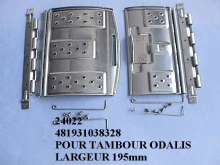 24022 - Kit portillon tambour odalis whirlpool