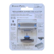 C98418 - COMBI PACK TÊTES DE RASOIR ALTERNATIVE BRAUN 51S