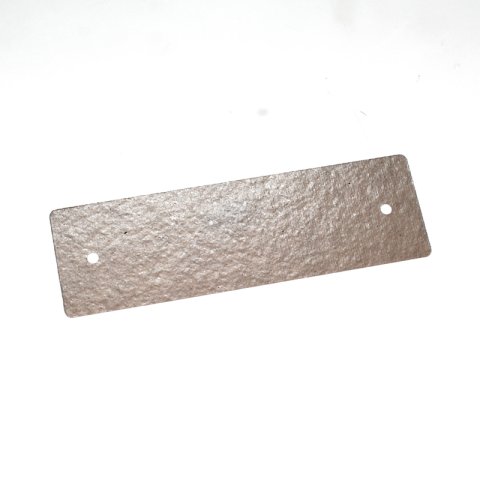 480120100672 - PLAQUE MICA GUIDE ONDES 130 X 40 MM