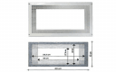 405501689 - KIT ENCASTREMENT POUR MICRO ONDES BLANC