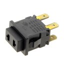 5132100800 - INTERRUPTEUR NOIR 4 COSSES 16A 250V