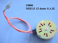 19800 - Micro-moteur 12 dents sens anti-horaire