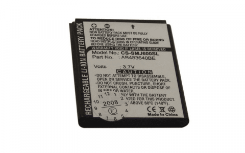 GSMA37155 - BATTERIE LI-ION 850 MAH 3.7V SAMSUNG