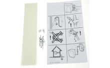 C00301749 - KIT INSTALLATION 45/60CM (VELCRO)