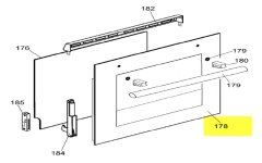 41031533 - VITRE EXTERIEURE DE PORTE