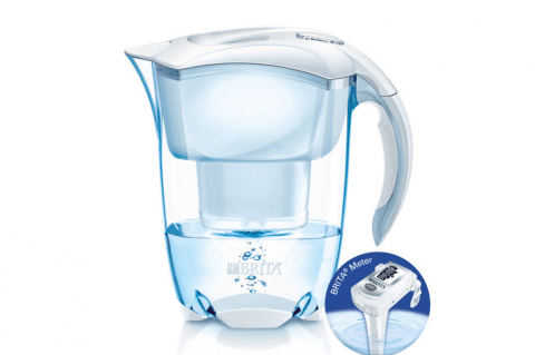 1000814 - CARAFE BRITA ELEMARIS BLANCHE + COMPTEUR