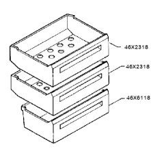 46X2318 - Tiroir superieur