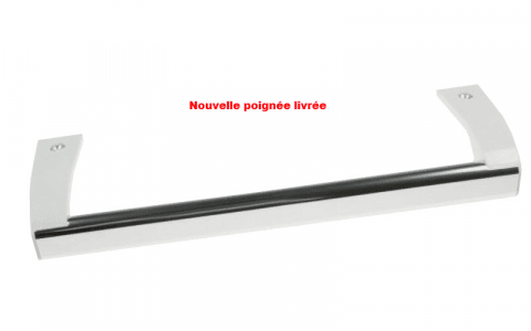 POIGNEE BLANCHE pour REFRIGERATEUR BRANDT - 45X1238 POIGNEE BLANCHE pour REFRIGERATEUR BRANDT - 45X1238