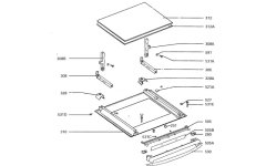 330392353 - VITRE DE PORTE EXTERIEURE INOX REP 310