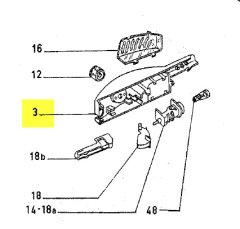 92959097 - BOITIER DE COMMANDE THERMOSTAT LAMPE