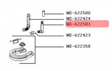 MS-622501 - Raccord coude