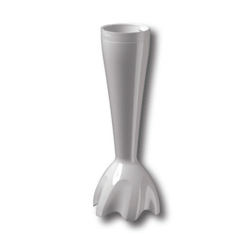 67050832 - PIED PLASTIQUE ANTI-ECLABOUSSURE BLANC