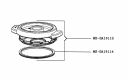 MS-0A19210 - Couvercle + joint blanc companion