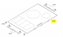 00686225 - DESSUS VERRE VITRO-CERAM