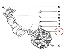 1462134 - MOTEUR VENTILATEUR SANS TURBINE MEXOO-62