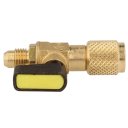 L14000447 - ROBINET GAZ 121RG-4 1/4 MALE 1/4 FEMELLE