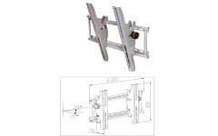 V22049 - Support mural plasma inclinable 45 kg