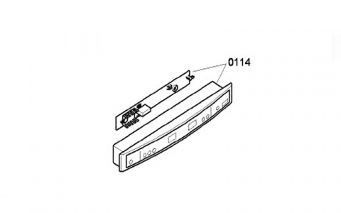 00664896 - MODULE DE COMMANDE AVEC BANDEAU