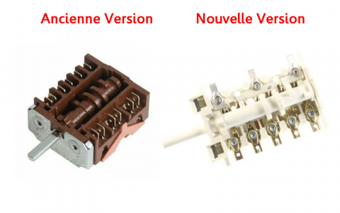 C00013413 - COMMUTATEUR PLAQUE ELECTRIQUE 6+0 POSITI