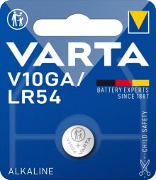 1517203 - PILE BOUTON ALCALINE VARTA LR54