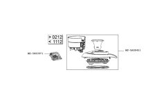 MS-5A08451 - KIT REPARATION N° SERIE >0212 ET