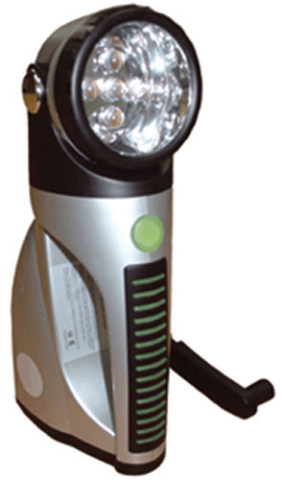 7843291 - Lampe dynamo 5 leds fonctionne sans pile