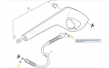 63905530 - TUYAU FLEXIBLE HAUTE PRESSION 14/9 40°C