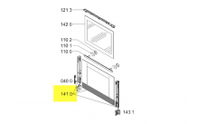 481010546755 - VITRE EXTERIEURE PORTE DE FOUR