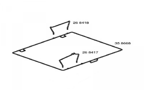 00268418 - SUPPORT TOURNE BROCHE REP 268418