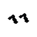 72X0273 - CLIPS DE VITRE X 2