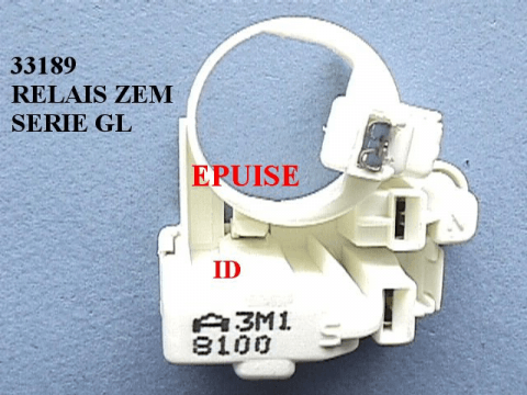 33189 - Relais pour compresseur zen gl