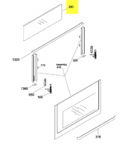 5028991200 - VITRE DOUBLE INTERIEUR