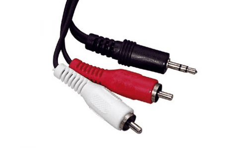143285 - CABLE JACK 3,5MM.MALE/2X RCA-MALE, 1,5MT
